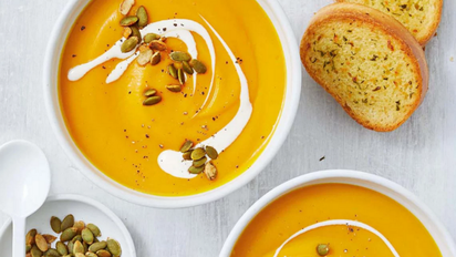 Sopa de calabaza: el truco de David de Jorge para que tenga mucho sabor
