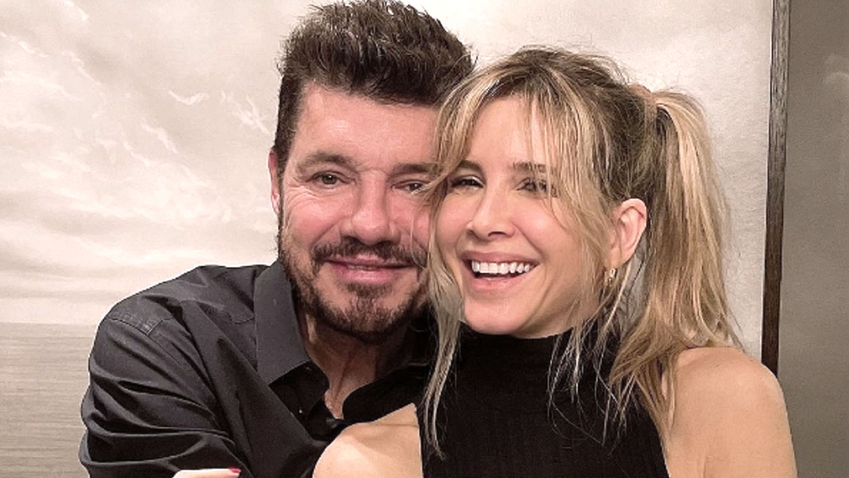 Marcelo Tinelli y su ex pareja Guillermina Valdés