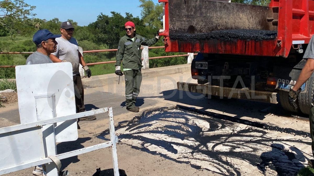 Finalizaron los trabajos en el puente Colastiné Sur y este jueves por la tarde ya podrán circular los colectivos.