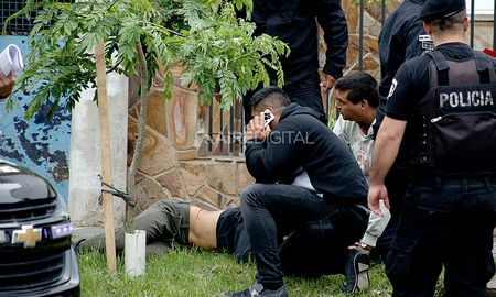 Saucedo fue asistido por un policía de civil que pasaba por el lugar Saucedo fue asistido por un policía de civil que pasaba por el lugar