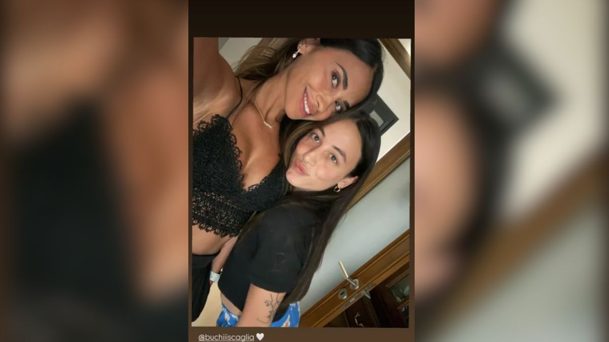Antonela Roccuzzo junto a Agustina Buchi Scaglia. Antonela Roccuzzo junto a Agustina Buchi Scaglia.
