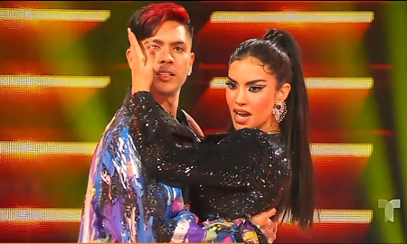 La primera participación de Kimberly Loaiza y Juan de Dios Pantoja consistió en un rítmico reggaetón, el cual dejó fascinado a todos los jueces. &nbsp;
