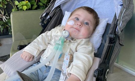 Conrado Regué nació el 25 de abril del 2022 y a los dos meses fue diagnosticado con AME 1. Conrado Regué nació el 25 de abril del 2022 y a los dos meses fue diagnosticado con AME 1.