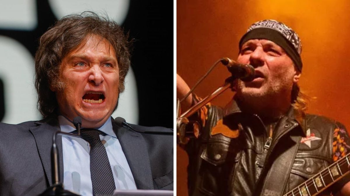 Intensos cantos contra Javier Milei en el recital de La Renga.