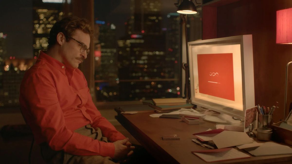 Theo y Samantha en "Her" (2013). Theo y Samantha en "Her" (2013).