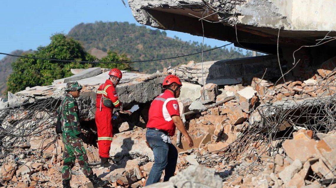 Un terremoto de 6,3 sacudió la isla de Lombok