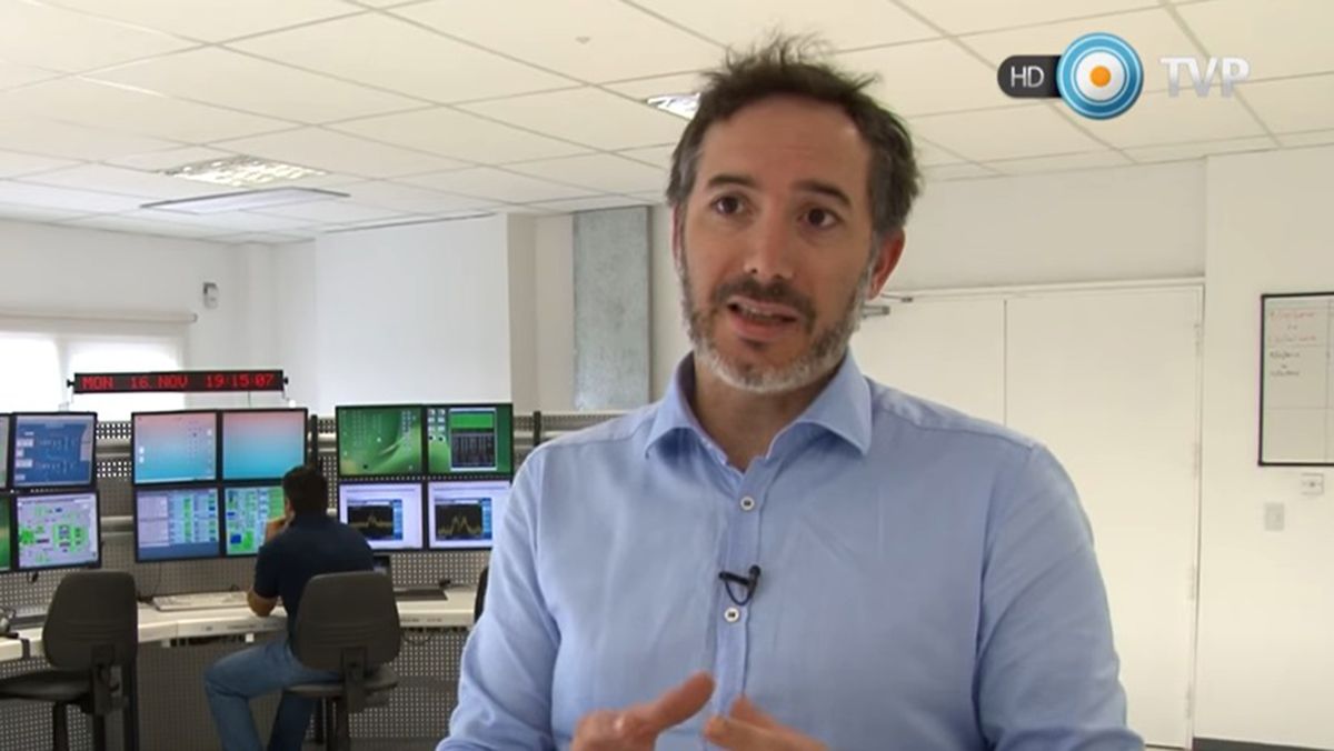 Diego Pazos, líder del sistema de satélite y operaciones de la ESA en Telespazio. Diego Pazos, líder del sistema de satélite y operaciones de la ESA en Telespazio.