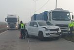 El accidente ocurrió en la Circunvalación Oeste de Santa Fe. El accidente ocurrió en la Circunvalación Oeste de Santa Fe.