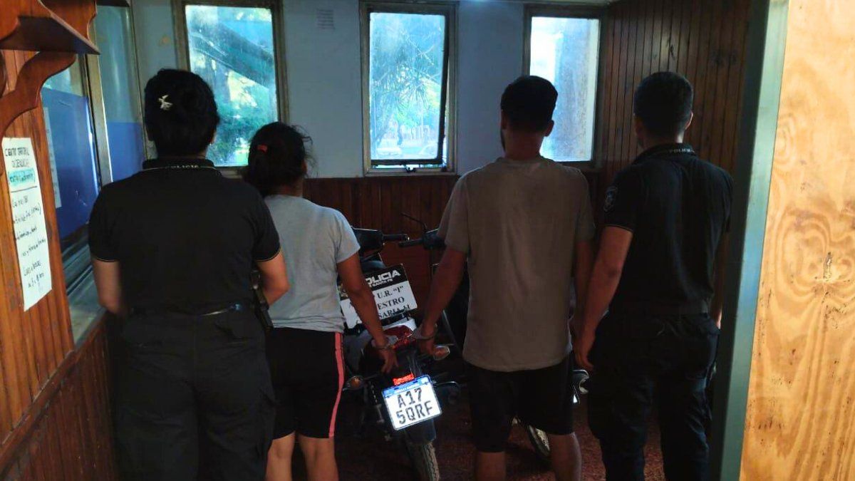 Las dos personas fueron identificadas por el delito de encubrimiento y recuperaron la libertad