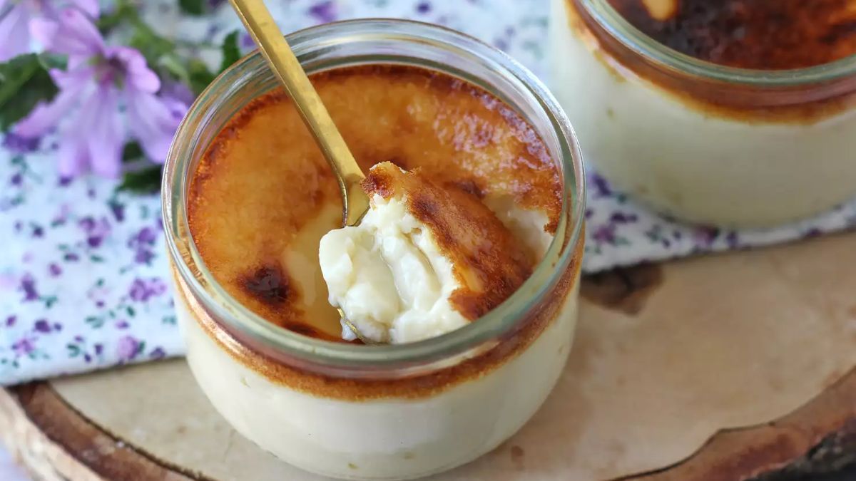 Crema de huevo en airfryer