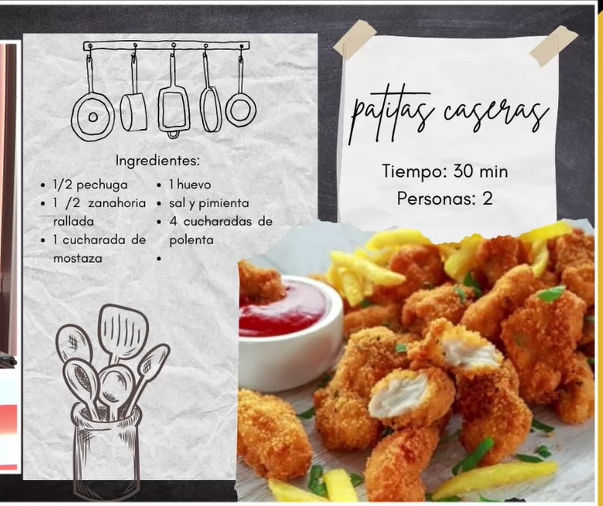Receta de patitas caseras Receta de patitas caseras