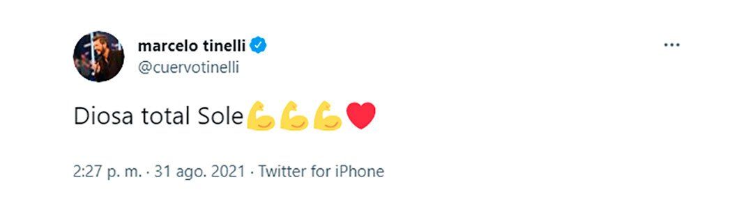 El mensaje de Marcelo Tinelli.