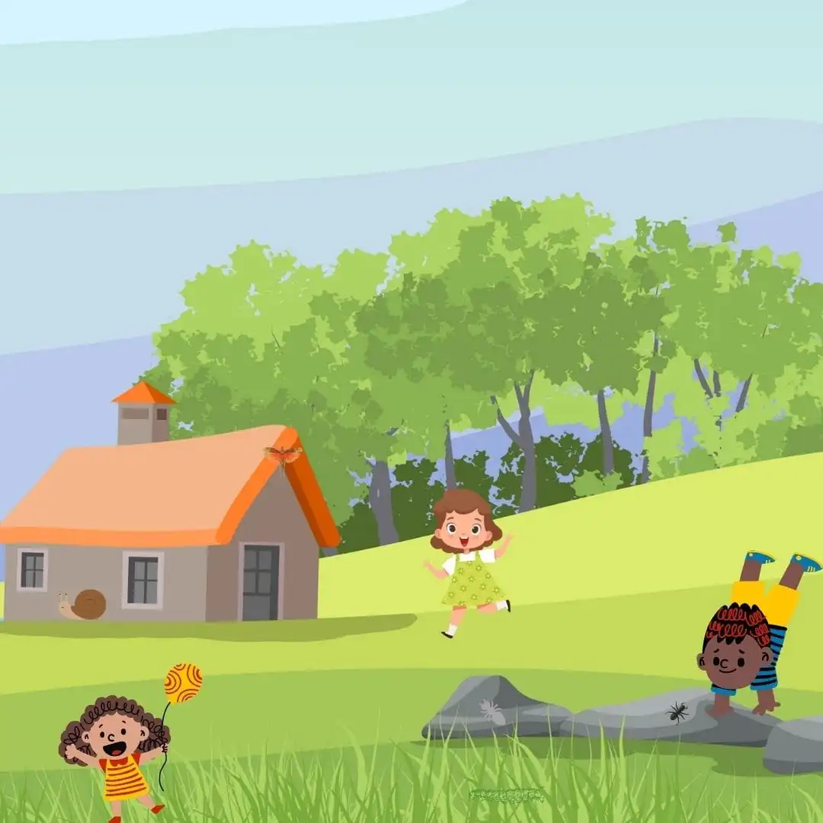 Reto visual: encontrá los bichos escondidos.