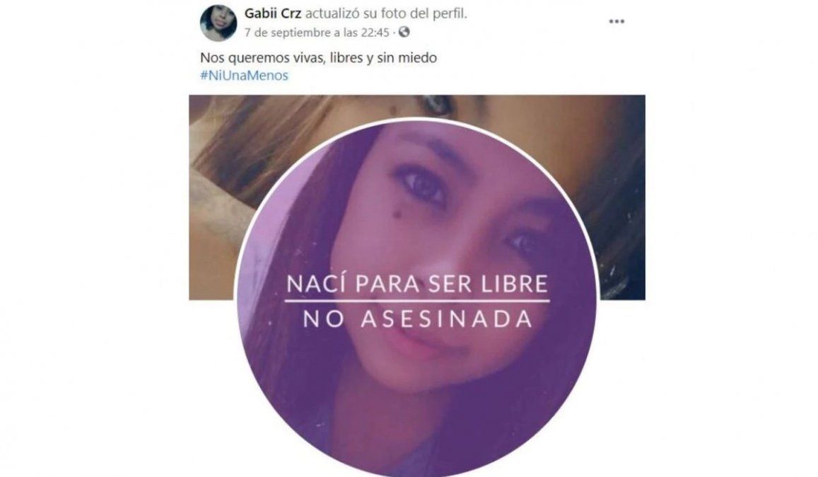 El posteo de la víctima sobre la violencia de género.Por: Jujuy al Momento/Facebook