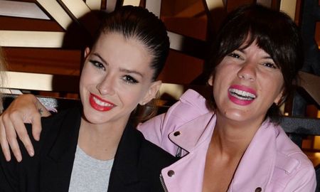 La China Suárez junto a Gimena Accardi. La China Suárez junto a Gimena Accardi.
