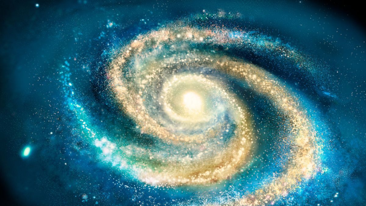 La Teoría de la Dinámica Newtoniana Modificada surge como alternativa a la materia oscura, que es la hipótesis de momento más aceptada para explicar el movimiento de rotación de las galaxias.