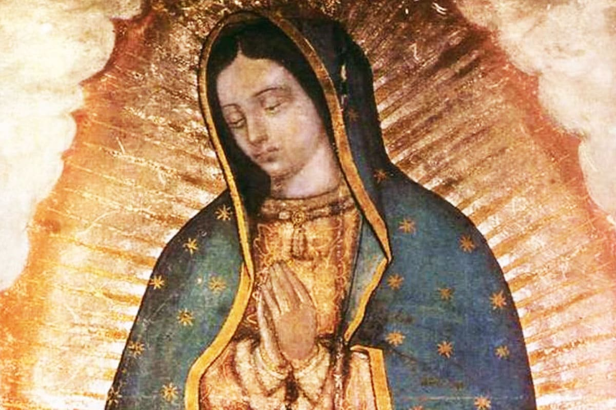 El 12 de diciembre se celebra el Día de la Virgen de Guadalupe.