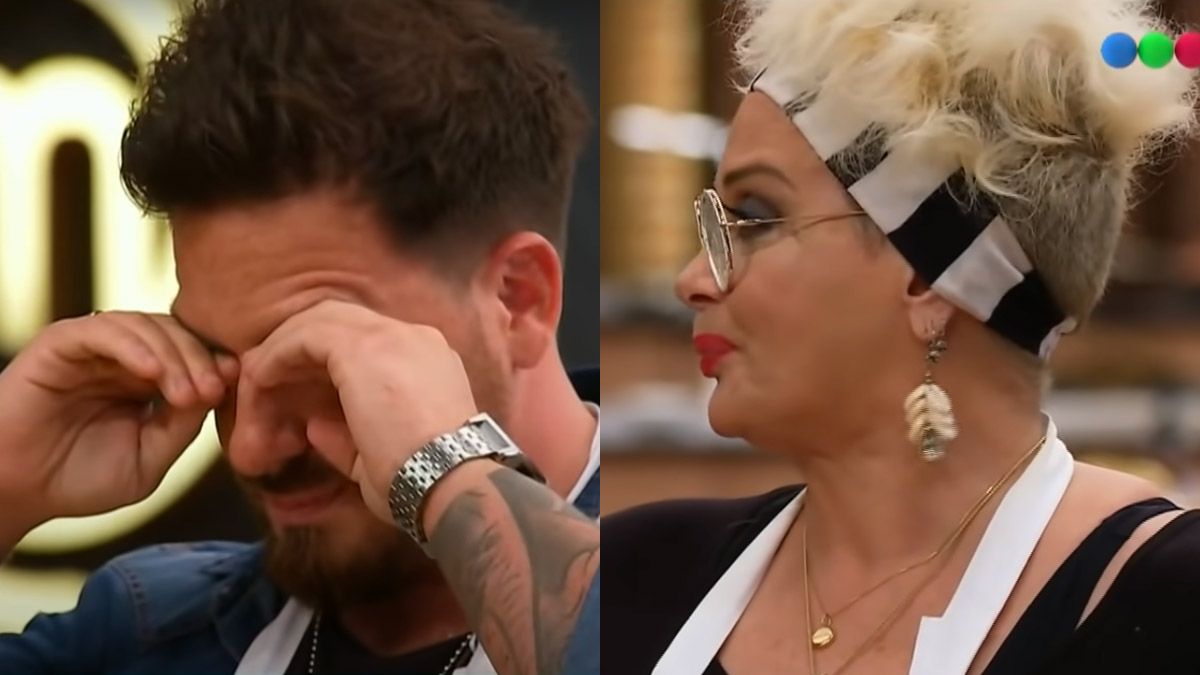 Fede Bal se quebró en la devolución con Carmen Barbieri en MasterChef