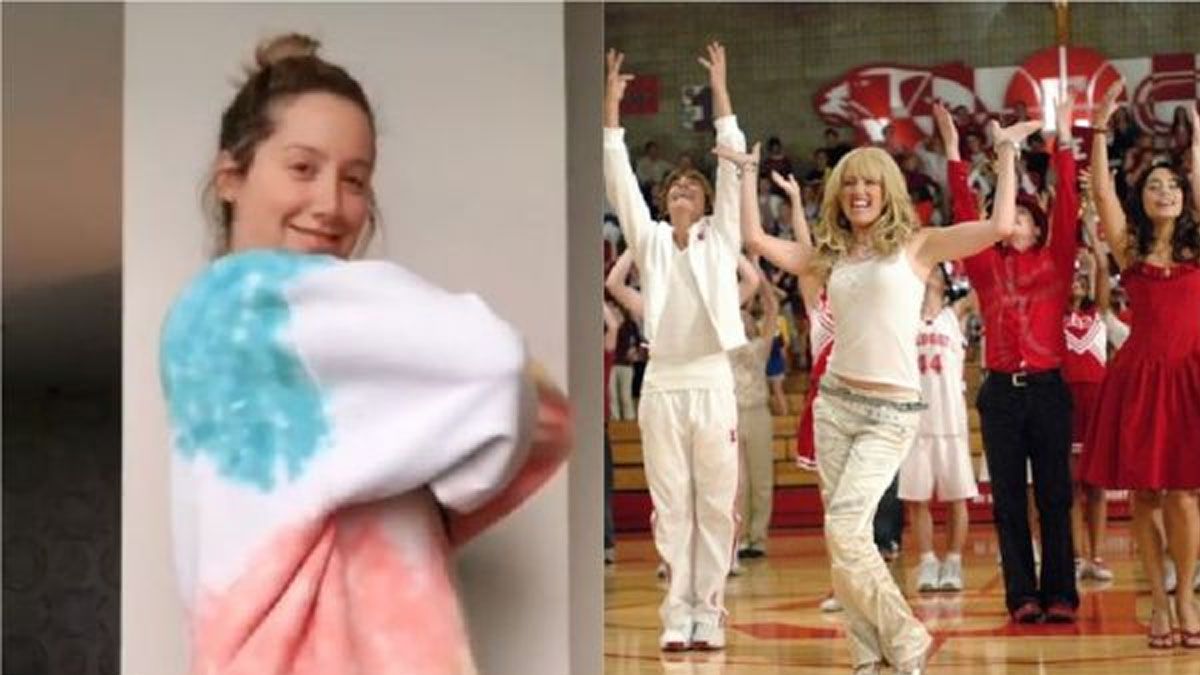 Ashley Tisdale causa furor en la redes bailando al ritmo de High School Musical durante la cuarentena por coronavirus