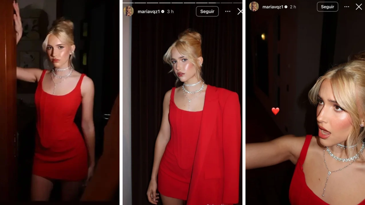 El look de Myla Cambiaso en su fiesta de 15: vestido rojo y joyas que sorprendieron en redes sociales. El look de Myla Cambiaso en su fiesta de 15: vestido rojo y joyas que sorprendieron en redes sociales.