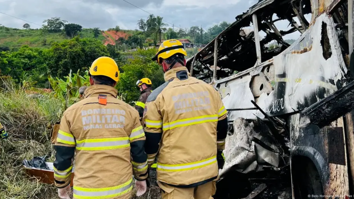 Fue en el estado brasileño de Minas Gerais; el incidente tuvo como protagonistas a un autobús