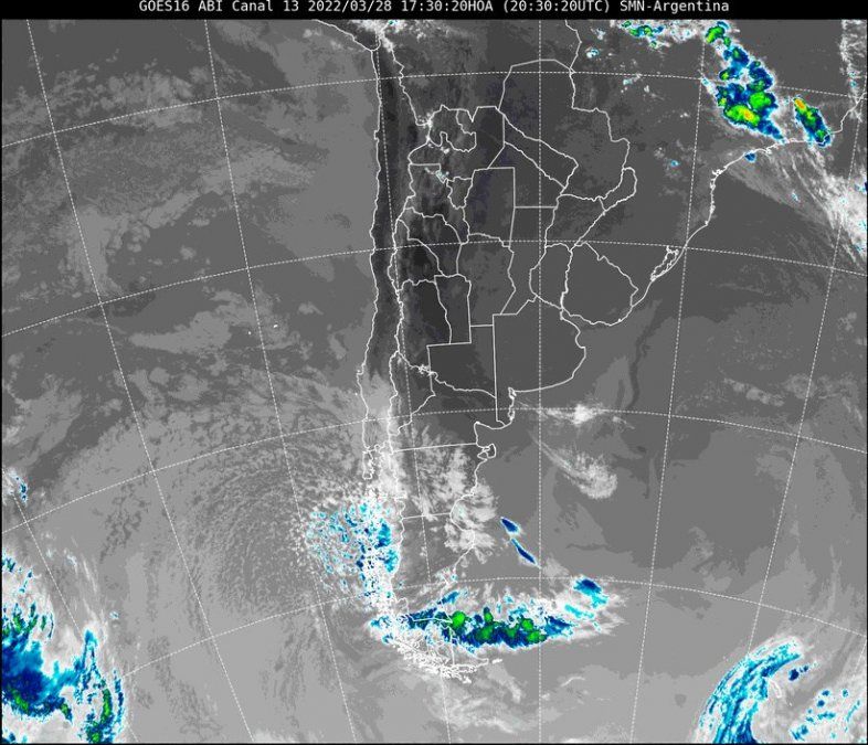 En la ciudad de Santa Fe este martes la nubosidad irá en aumento, se prevén condiciones inestables con probables lluvias y tormentas desde la tarde.