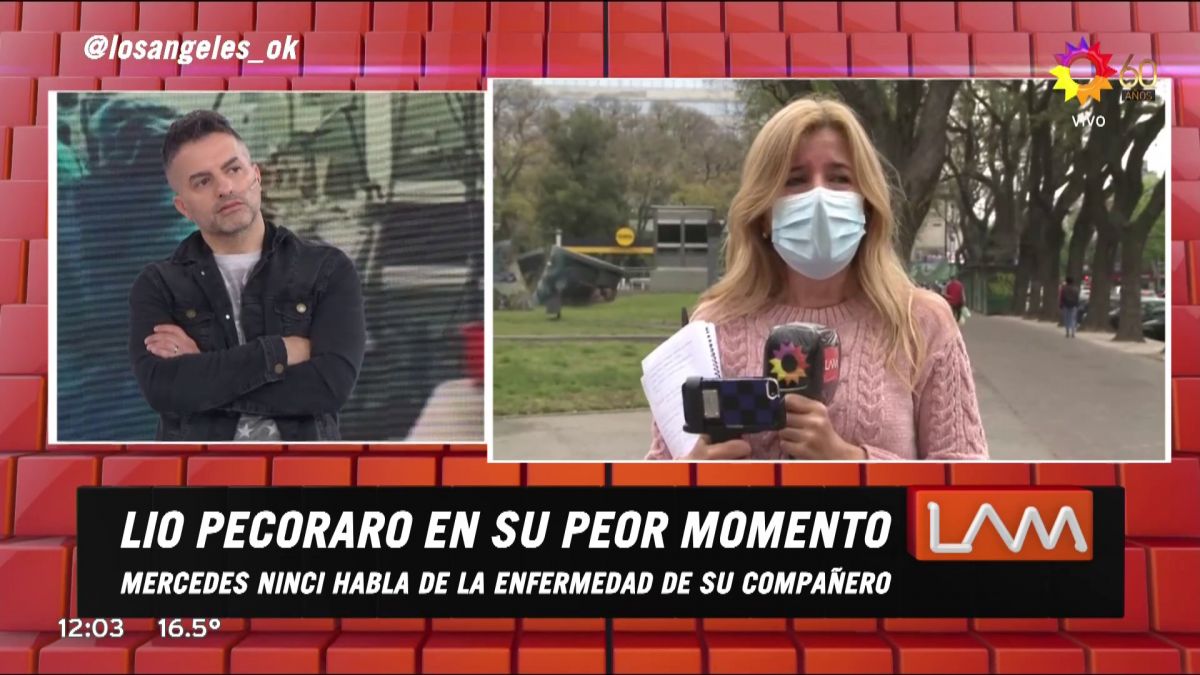 Mercedes Ninci se quebró en vivo al hablar de la situación del país