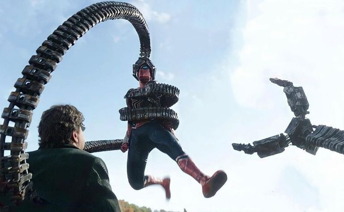 Spider-Man se enfrenta al Doctor Octopus