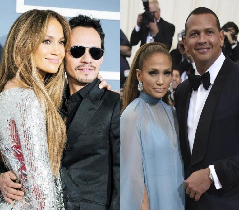 Jennifer López y un tierno saludo del Feliz día del Padre a Alex Rodríguez y Marc Anthony