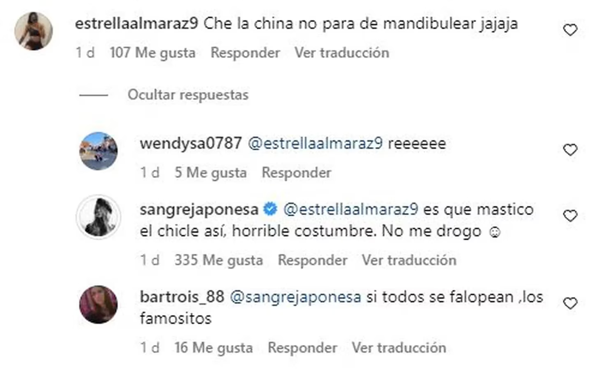 La llamativa aclaración de la China Suárez tras la viralización de un video suyo.