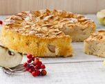 Torta de manzanas húmeda. Torta de manzanas húmeda.