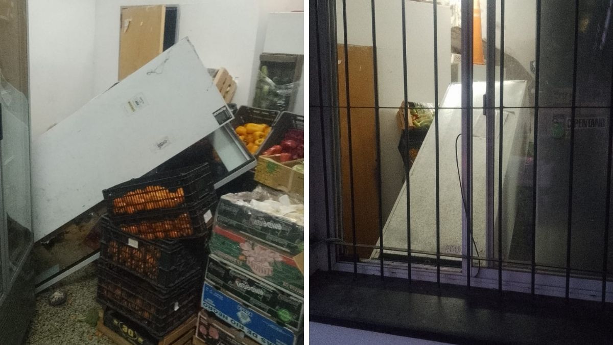 Intento de robo en una verdulería de Santa Fe