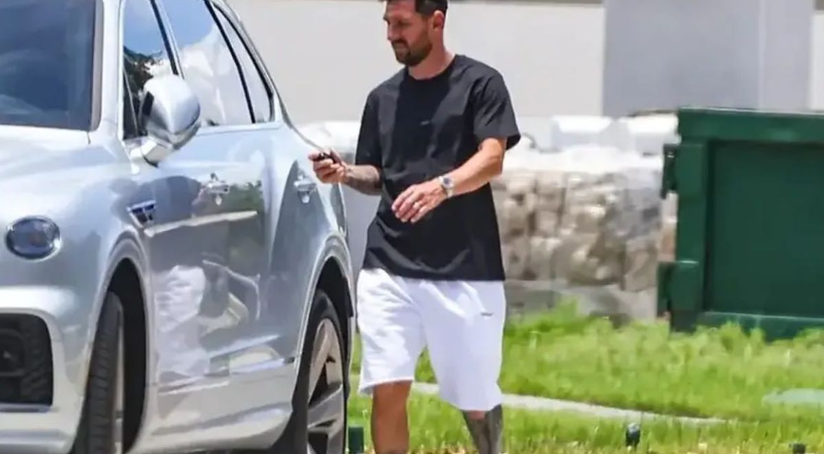 Lionel Messi adquirió un tremendo vehículo para poder desplazarse en Miami junto a su familia. Lionel Messi adquirió un tremendo vehículo para poder desplazarse en Miami junto a su familia. 