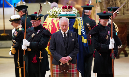 Finalizó el funeral de la reina Isabel II en la Abadía de Westminster Finalizó el funeral de la reina Isabel II en la Abadía de Westminster