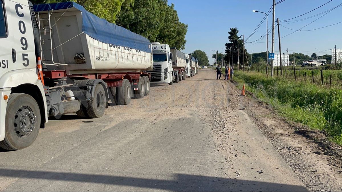 Repavimentación en el Acceso Norte. Repavimentación en el Acceso Norte.