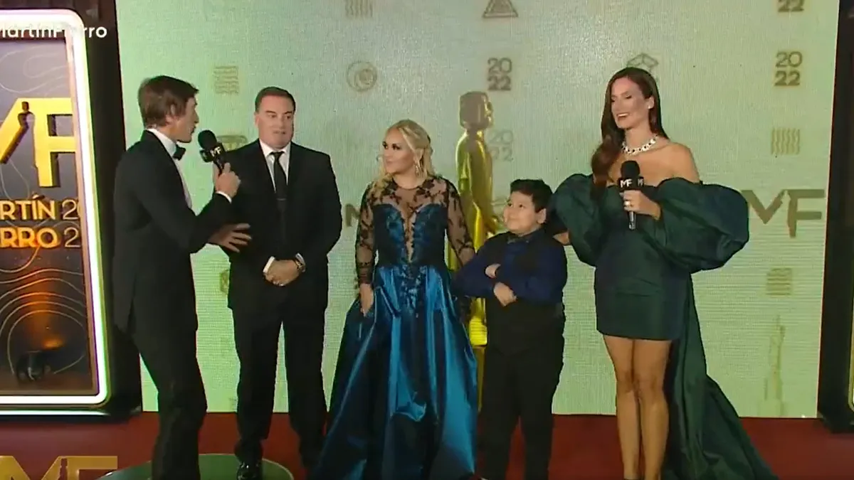 Verónica Ojeda y Dieguito