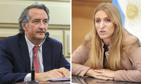 Los diputados nacionales Nicolás Mayoraz (LLA) y Florencia Carignano (Unión por la Patria) hablaron con AIRE. Los diputados nacionales Nicolás Mayoraz (LLA) y Florencia Carignano (Unión por la Patria) hablaron con AIRE.