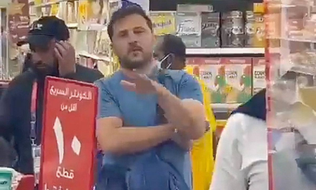 Increparon a Brancatelli en un supermercado de Qatar: Sos un caradura Increparon a Brancatelli en un supermercado de Qatar: Sos un caradura