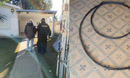 Un hombre fue aprehendido el lunes por el robo de cables en Santo Tomé. Un hombre fue aprehendido el lunes por el robo de cables en Santo Tomé.