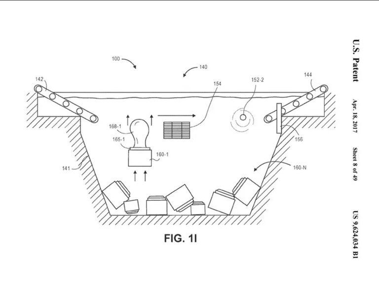 El almacén submarino.