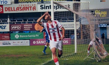Aimar marcó el gol de Unión en los noventa minutos que ganó el partido por penales ante Atlético Rafaela. Aimar marcó el gol de Unión en los noventa minutos que ganó el partido por penales ante Atlético Rafaela.