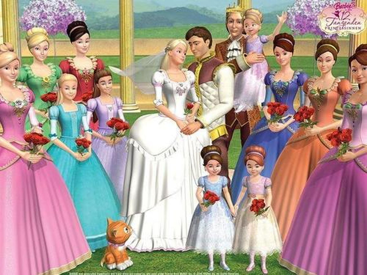 Barbie y las 12 princesas bailarinas se estrenó en 2006.