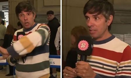 Robertito Funes protagonizó un fuerte cruce. Robertito Funes protagonizó un fuerte cruce.
