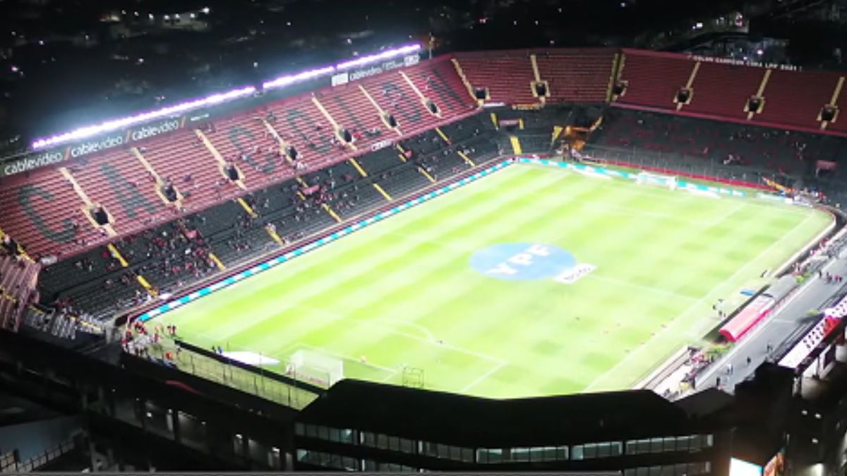 El estadio Brigadier López. El estadio Brigadier López.