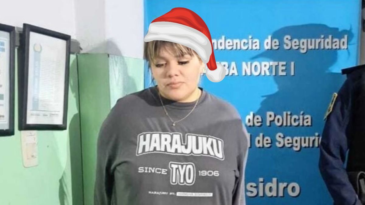 Morena Rial atraviesa su primera Navidad detenida en el penal de Magdalena.