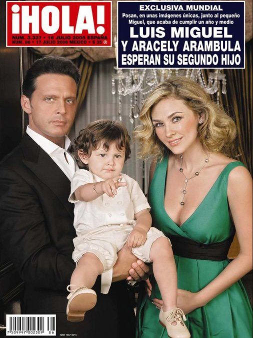 Aracely Arámbula y Luis Miguel.