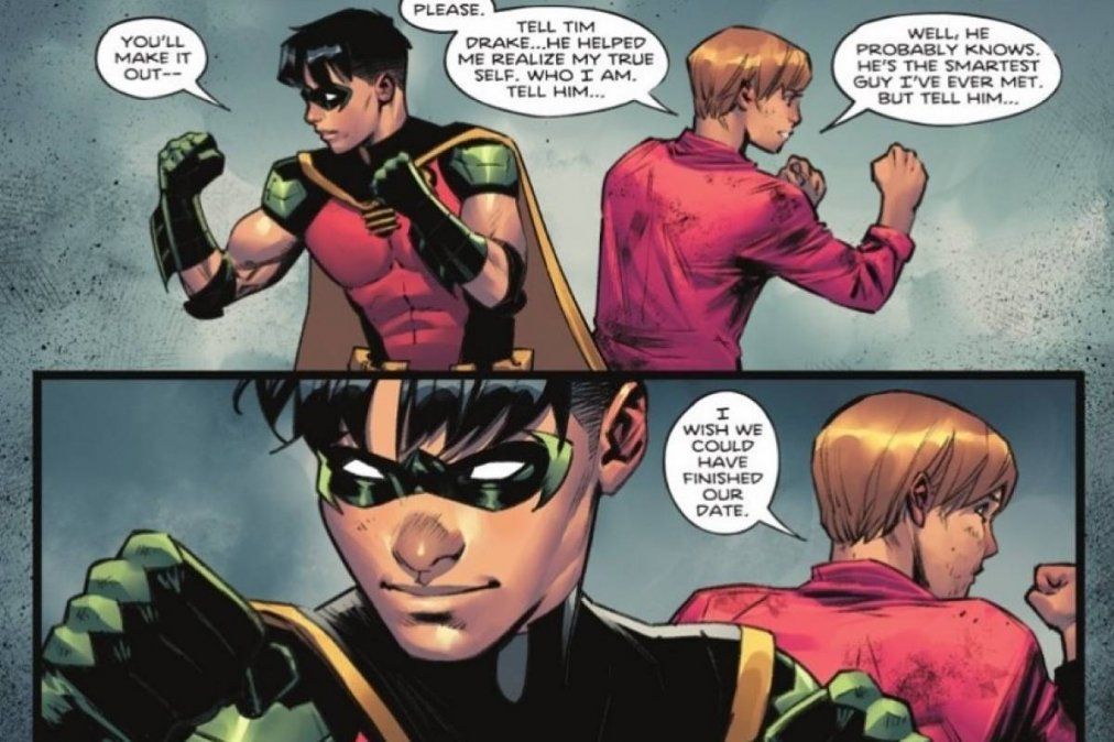 Fragmento del comic Batman: Urban Legends #6