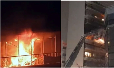 Impactantes fotos y videos del trágico incendio en Recoleta Impactantes fotos y videos del trágico incendio en Recoleta
