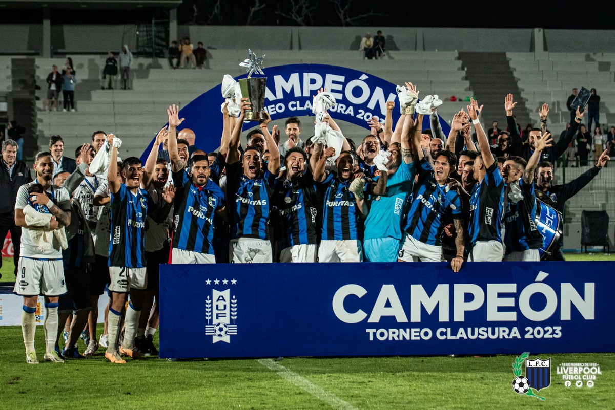 El Liverpool de Uruguay se consagró campeón del fútbol uruguayo.