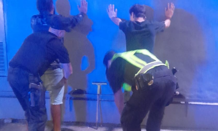 La Policía refuerza controles por trapitos en la ciudad de Santa Fe. La Policía refuerza controles por trapitos en la ciudad de Santa Fe.